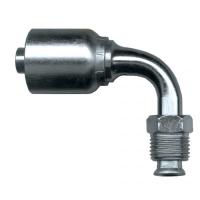 Buy cheap SAE J514 Standard Forged Male Inverted Flare 90 Degree Fitting product
