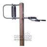 Buy cheap outdoor exercise equipment park wood outdoor waist and back massager from wholesalers