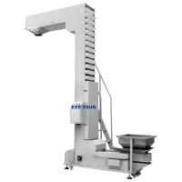 Buy cheap Stainless Steel Vertical Belt Lifting Z Type Conveyor System product