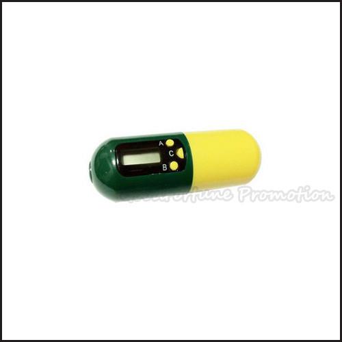 Promotional printed logo Eco Abs Electronic pill capsule shape box case