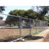 Buy cheap Chain Link Panel 50x50mm Temporary Metal Fence Movable Sustainable from wholesalers