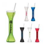 Food Grade Alien Yard Cups Shatterproof Plastic Yard Glass Dishwasher Safe