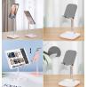 Buy cheap Alu Alloy ABS Silicone Cell Phone Stand For Desk Adjustable from wholesalers