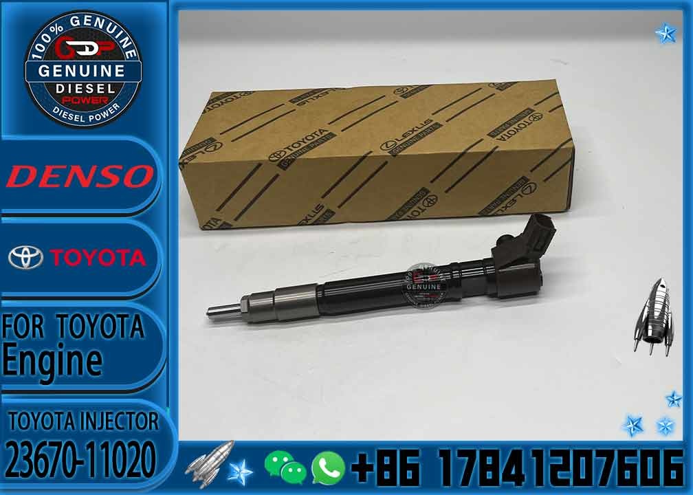 Genuine New Common Rail Injector 295700-0560 23670-0E020 23670-09430 23670-11020 23670-19025 For Toyota