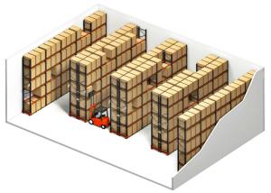 Wholesale 2000kg Pallet Rack Systems For Retailing Industries / Logistics Center from china suppliers