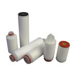 High Flow Rate 0.22 Micron PTFE Pleated Membrane Filter Cartridge with
