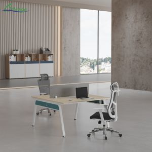 Buy cheap 1200-1400L*1200-1600W*750H Mm Open Space Office Workstation with Modern Design and Adjustable Shelves from wholesalers