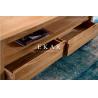 Buy cheap European Style Wooden Coffee Table Square With Drawers Living Room Furniture from wholesalers