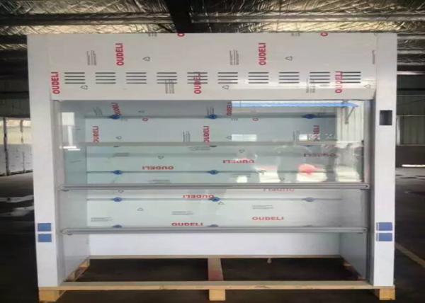 Buy cheap Ductless PP Fume Hood Cupboard 0.5m/S Air Velocity With Sink / Faucet from wholesalers