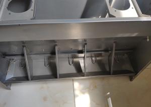 Wholesale Hog Farm Fatten Weaner Automatic Feeder Trough SS304 Adjustable feed level from china suppliers