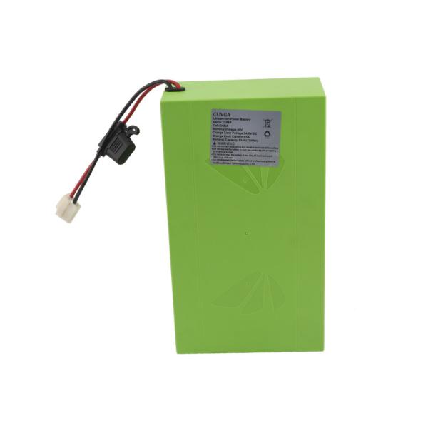 Buy cheap 15A 48V 15Ah Bicycle Lithium Battery 18650 Battery Size MSDS from wholesalers
