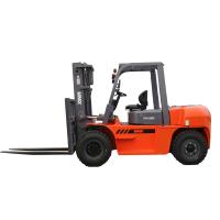 Buy cheap Lifter 8 Ton Diesel Forklift Trucks Fork Lifter Tractor Max Power Building Engine product