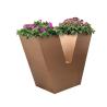 Buy cheap Decorative metal square plant box flower pot big large from wholesalers