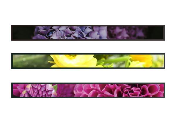 Quality Network Stretched LCD Display 23.1 Inch For Supermarket Advertising Shelf for sale