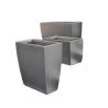 Buy cheap Garden stainless steel irregular planters and flower pots from wholesalers