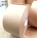 Liner Water Activated Brown Kraft Paper Tape 1200mm Width For Boxes