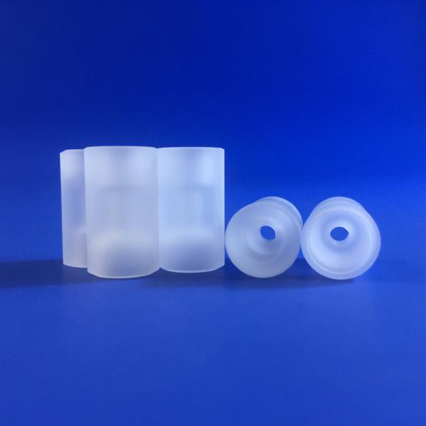 Buy cheap Cnc Machining Quartz Glass Resistor Insulating Cap Custom from wholesalers