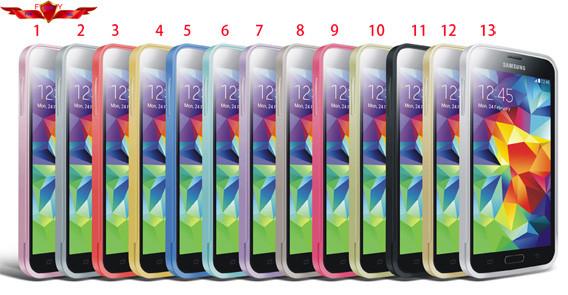 New Arrival Dirtproof/Shockproof Aluminum Metal Bumper For Samsung Galaxy S5