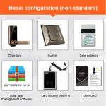 Durable Stainless Steel Hotel Smart Locks With RFID Card/ Mechanical Key