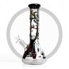 Buy cheap 13.5 Inches Smoking Water Pipe 7mm Thick Glass Luminous Art Design Ice Catcher Bong from wholesalers