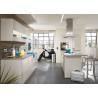 Buy cheap 900mm PVC Furniture Modern Modular Kitchen Cabinets SS Sink L Shape from wholesalers