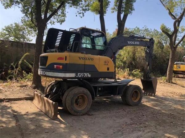 Buy cheap EW70 2020 Volvo Wheel Excavator 7 Ton Pre Owned Mini Excavator from wholesalers