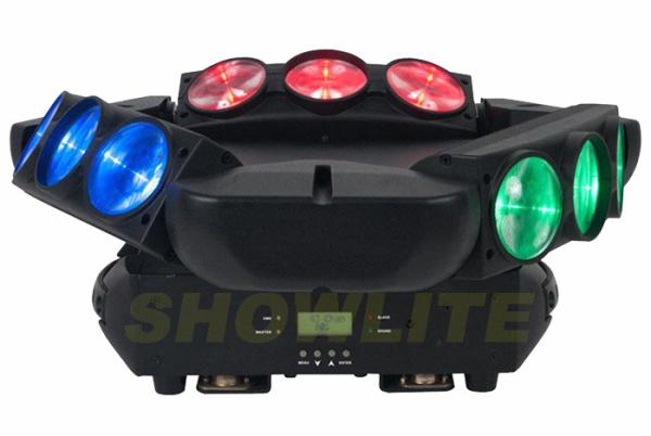 Buy cheap Three Sides 9x10W RGBW Spider Moving Head Dj Light For Night Club from wholesalers