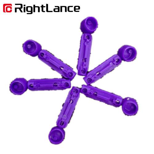 Buy cheap 0.5MM 25G Painfree Sterile Blood Lancet Single Use FDA For Blood Sugar Test from wholesalers