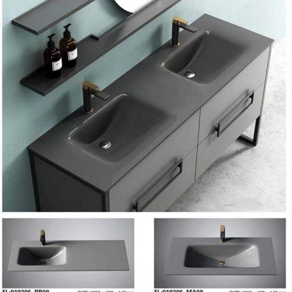 Buy cheap Cabinet Tempered Glass Sink Funnel Shape Brass Drain Bathroom Vanity Countertop With Sink from wholesalers