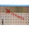 Buy cheap Various Color Aluminum Chain Fly Screen For Hotel Divider from wholesalers