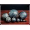 Buy cheap Anti Friction Steel Grinding Balls 80mm 58-63 Hardness For Cement Plant / Power Station from wholesalers