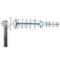 Buy cheap 850-2170MHz Tri Band Yagi Antenna GSM 3G Dual Band Base Station Antenna 10dBi product