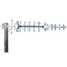 Buy cheap 850-2170MHz Tri Band Yagi Antenna GSM 3G Dual Band Base Station Antenna 10dBi from wholesalers