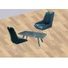 Buy cheap Durable PU Dining Chairs , Contemporary Living Room Chairs Ergonomical Design from wholesalers