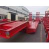 Buy cheap 40ft Semi Truck Flatbed Trailer Low Bed Tractor Trailer from wholesalers