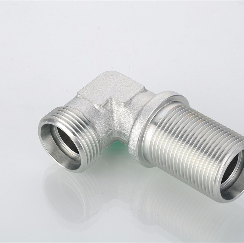 Wholesale 90 Degree Elbow Metric Thread Male M12X 1.5 to M52 X 2 Bulkhead Fittings 6c9 6D9 Jic Hydraulic Fittings