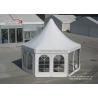Buy cheap Mini Luxury Pagoda High Peak Outdoor Tent with PVC window Sidwalls for Party from wholesalers