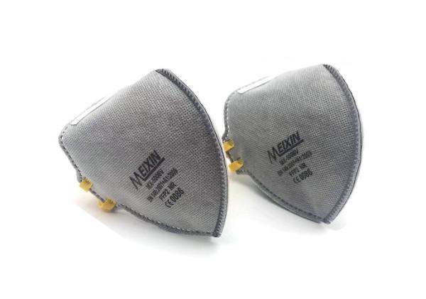 Buy cheap Gray Flat Disposable Medical Face Masks , Disposable Dust Mask 5 Years Expiry Date from wholesalers