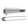 Buy cheap High Strength Metal Cable Optic Tension Clamp Dead End Anchoring Wedge Clamp Fiber from wholesalers