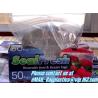 Buy cheap clear front mylar foil metallic Black Zip Lock Bag pouch, Black mylar Foil Reclosable ZipL from wholesalers