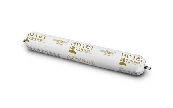 HD121 High Performance Bonding Silicone Sealant For Home DIY 500ml Sausage Package