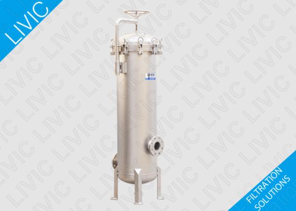 Buy cheap Economical Cartridge Water Filter 0.6 / 1.0 MPa , High Performance Inline Water Filter from wholesalers