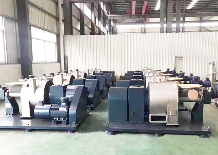 Pusher Type Two Stage Chemical Centrifuge For Crystal Particles Dewatering Machine