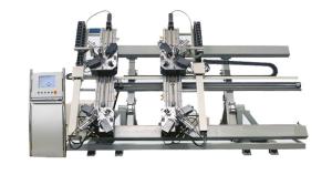China Window Frame Making Machine / CNC Four  Corner  Welding Machine on sale