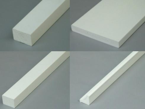 Buy cheap Square PVC Foam Profile Decorative Mouldings / Woodgrain Screen In Stock from wholesalers