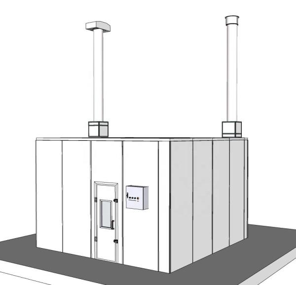 Buy cheap Customizable Paint Mixing Room for Professional Paint Preparation from wholesalers