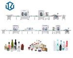 Automatic Glass Bottle Filling Line For Peanut Butter Honey Bird'S Nest Syrup