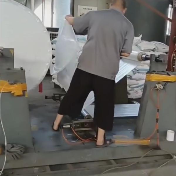 Buy cheap 80% New PP PE Tarpaulin Fabric Plastic Woven Bag Extrusion Lamination Machine from wholesalers