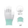 Buy cheap 13G Gauge Nylon Knitted Glove PU Smooth Coating On Palm Worker Safety Gloves from wholesalers