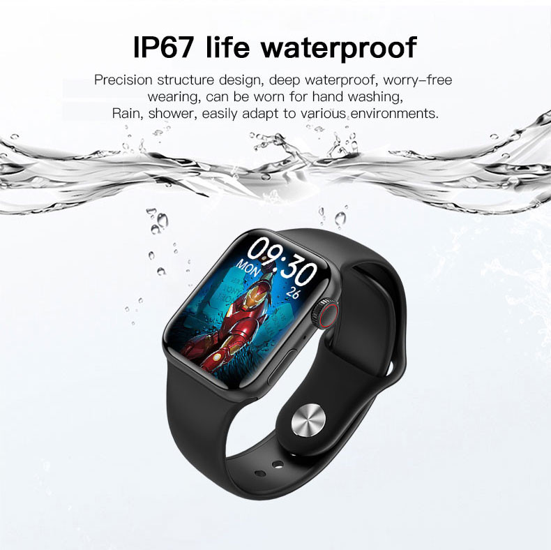 M16 Plus Smartwatch Call Sport Fitness Band Bracelet Heart Rate Password Split Screen Smart Watch Series 6 Women Men